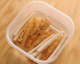 揚げきび酢ごぼう作り方1写真