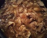 豚丼の具作り方4写真