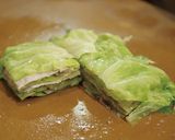 【居酒屋 幸】キャベツと豚肉の重ね蒸し作り方4写真