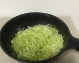 蒸しキャベツ+えごま油作り方2写真