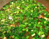 鯖と雑穀と根菜のスープ作り方4写真