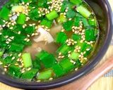 鯖と雑穀と根菜のスープ作り方5写真