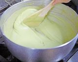 【酒肴 くろ本】うすい豆 豆腐作り方4写真