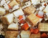 コロコロ厚揚げ＆野菜の味噌そぼろ煮作り方2写真