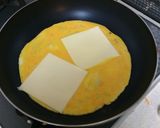 スライスチーズでオムライス作り方5写真