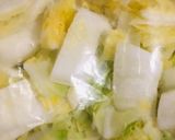 【時短】煮込む野菜は冷凍しとけ【白菜】作り方1写真