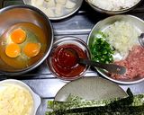 宝探し！餅チーズオムライス作り方3写真