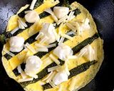 宝探し！餅チーズオムライス作り方8写真