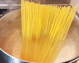 S&Bソースで簡単明太クリームパスタ作り方2写真