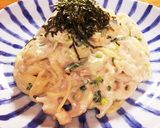 S&Bソースで簡単明太クリームパスタ作り方9写真