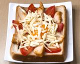 タンドリーチキン★とろ〜り半熟卵トースト作り方6写真