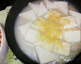 白だしで簡単豆腐とはんぺんのタヌキ煮作り方3写真