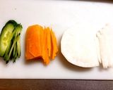 ベジートで生春巻き(にんじん)作り方2写真
