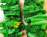 だし不要!めんつゆで菜の花のおひたし作り方4写真