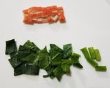 簡単★オムレツのハム挟み作り方1写真