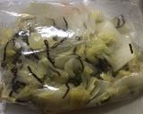 白菜の昆布和え作り方5写真