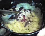 トマトと豚肉のワンプレートごはん作り方1写真