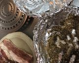 タジン鍋で手づくりベーコン作り方9写真
