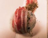 パクッ‼ うずらの卵入り肉巻おにぎり作り方4写真