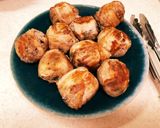 パクッ‼ うずらの卵入り肉巻おにぎり作り方5写真