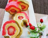 花ロールケーキ❤ひな祭り・母の日にも♪作り方23写真