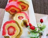 花ロールケーキ❤ひな祭り・母の日にも♪作り方23写真