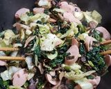 チチタケとマイタケの野菜炒め・醤油味^^作り方9写真