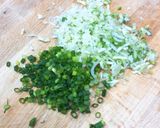 油淋鶏(鶏の唐揚げの香味ソースがけ)作り方5写真