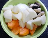 簡単！ビーフシチュー☆ほろほろすね肉作り方1写真