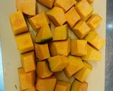 優しいお母さんの味！かぼちゃのミルク煮作り方2写真