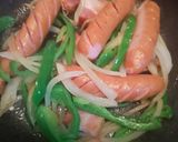 鉄板ナポリハン(鉄板ナポリ飯)作り方2写真