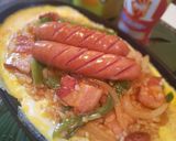 鉄板ナポリハン(鉄板ナポリ飯)作り方4写真