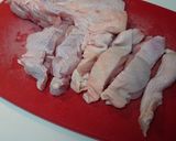 香りも良い✨鶏ももの梅衣揚げ作り方1写真
