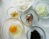 鯖缶deオムライス作り方1写真