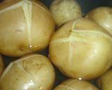 お給料前に☆パリッとポテト春巻き作り方1写真