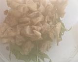 ヤゲン軟骨の水菜ポン酢サラダ♡作り方3写真