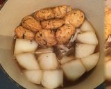 カブと白身魚揚げのトロトロ煮♪作り方5写真