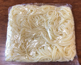 男弁当１5分 焼きそば、唐揚げ、メンチ作り方4写真