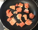 鮭としめじの具だくさんポテトグラタン作り方4写真
