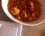 納豆とジャガイモのトマト煮のグラタン風作り方1写真