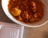 納豆とジャガイモのトマト煮のグラタン風作り方1写真