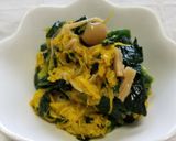 もう一品ほうれん草・なめたけ・食用菊和え作り方2写真