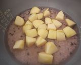 めっけもん♪黒米入りリンゴご飯作り方3写真