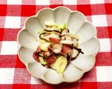 タコ と セロリ の塩昆布マリネ☆作り方3写真