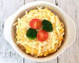 巻かずに簡単☆ドリア風チーズオムライス！作り方6写真