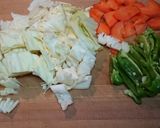 カレー風味の✨野菜炒め作り方1写真