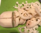 簡単 たらこレンコン!作り方1写真