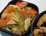 カレー風味の✨野菜炒め作り方6写真