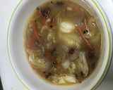 ガラ炊き味噌ラーメンアレンジ版作り方3写真