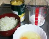 豚挽き肉と、とうもろこしのミックス焼き作り方2写真
